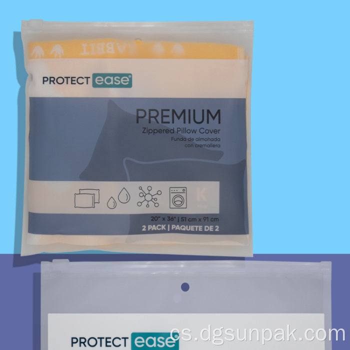 matný poly ziplock plastový obal matný sáček na zip